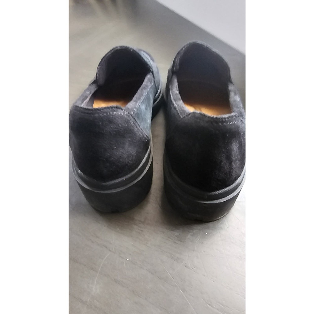 Clarks Women’s Calla Ease, Black Suede Slip-On Loafers, Size 9.5 - Picture 3 of 4